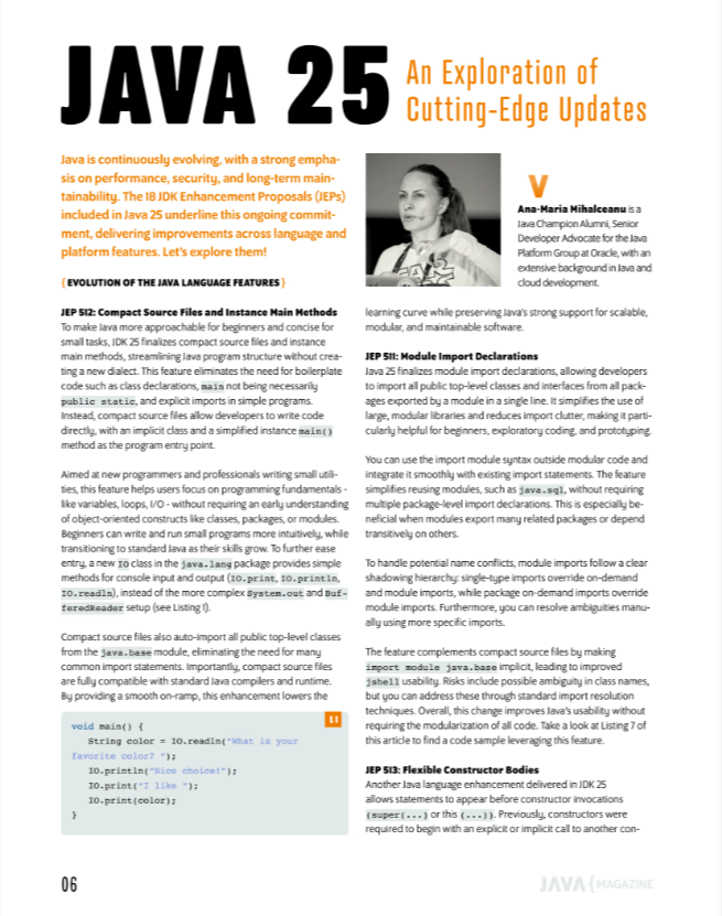 An Exploration of Cutting-Edge Updates - Ana-Maria Mihalceanu - NLJUG ...